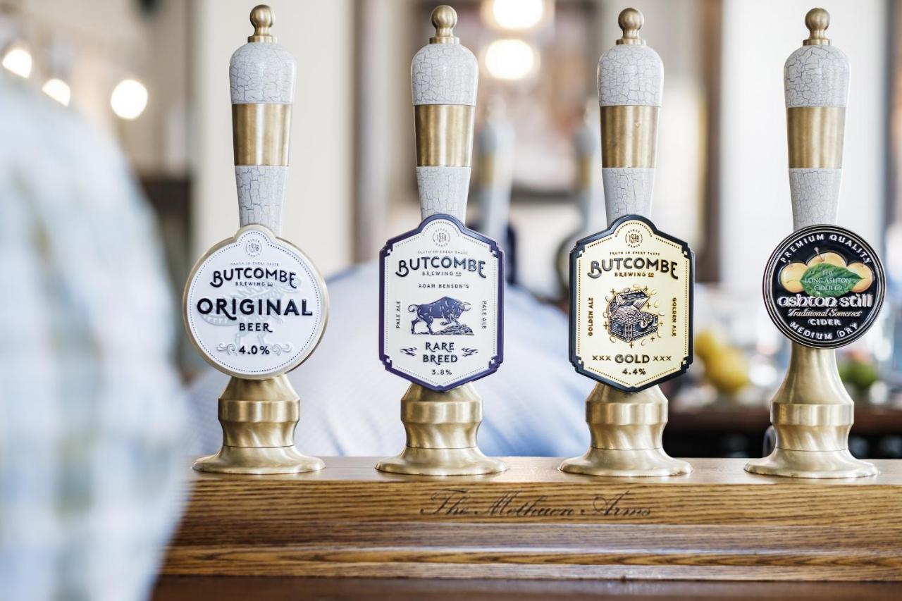 Hotel The Methuen Arms Corsham Exterior foto Butcombe beer taps